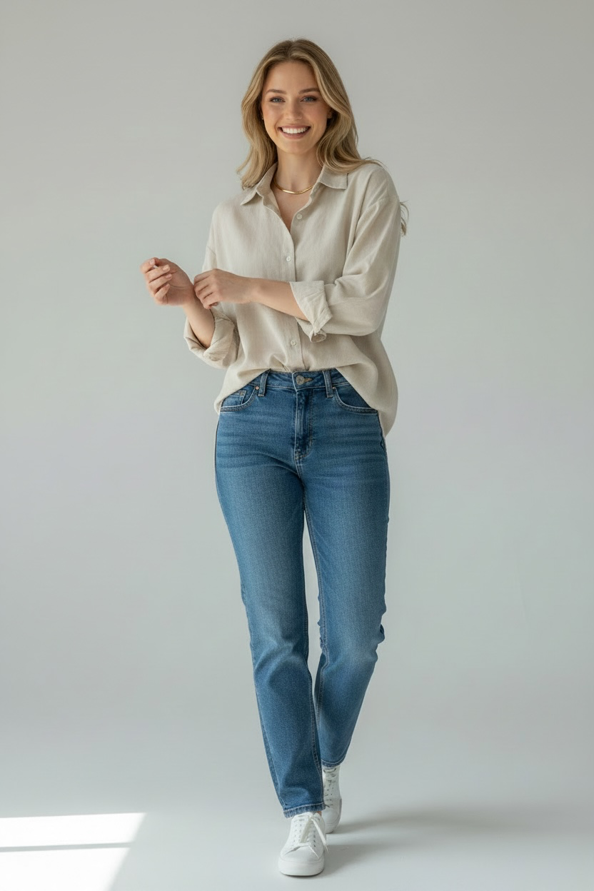 Pure Midday Linen chemise