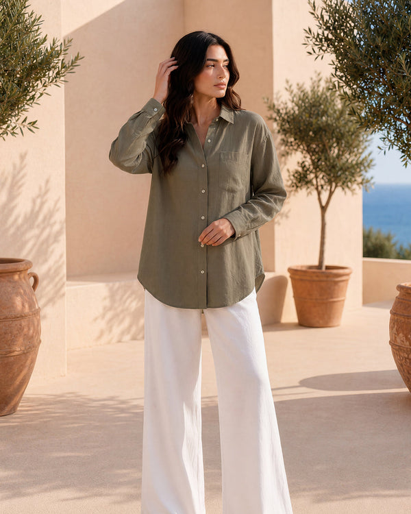 Pure Midday Linen chemise