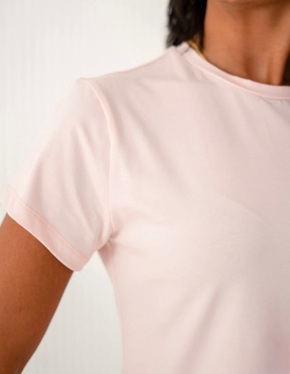 Half sleeve basic top