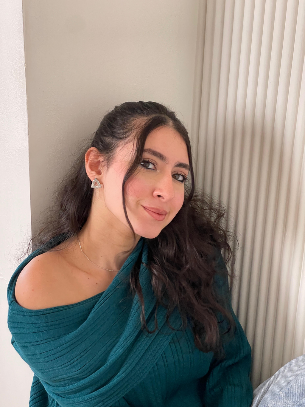 Off-the-Shoulder Sweater