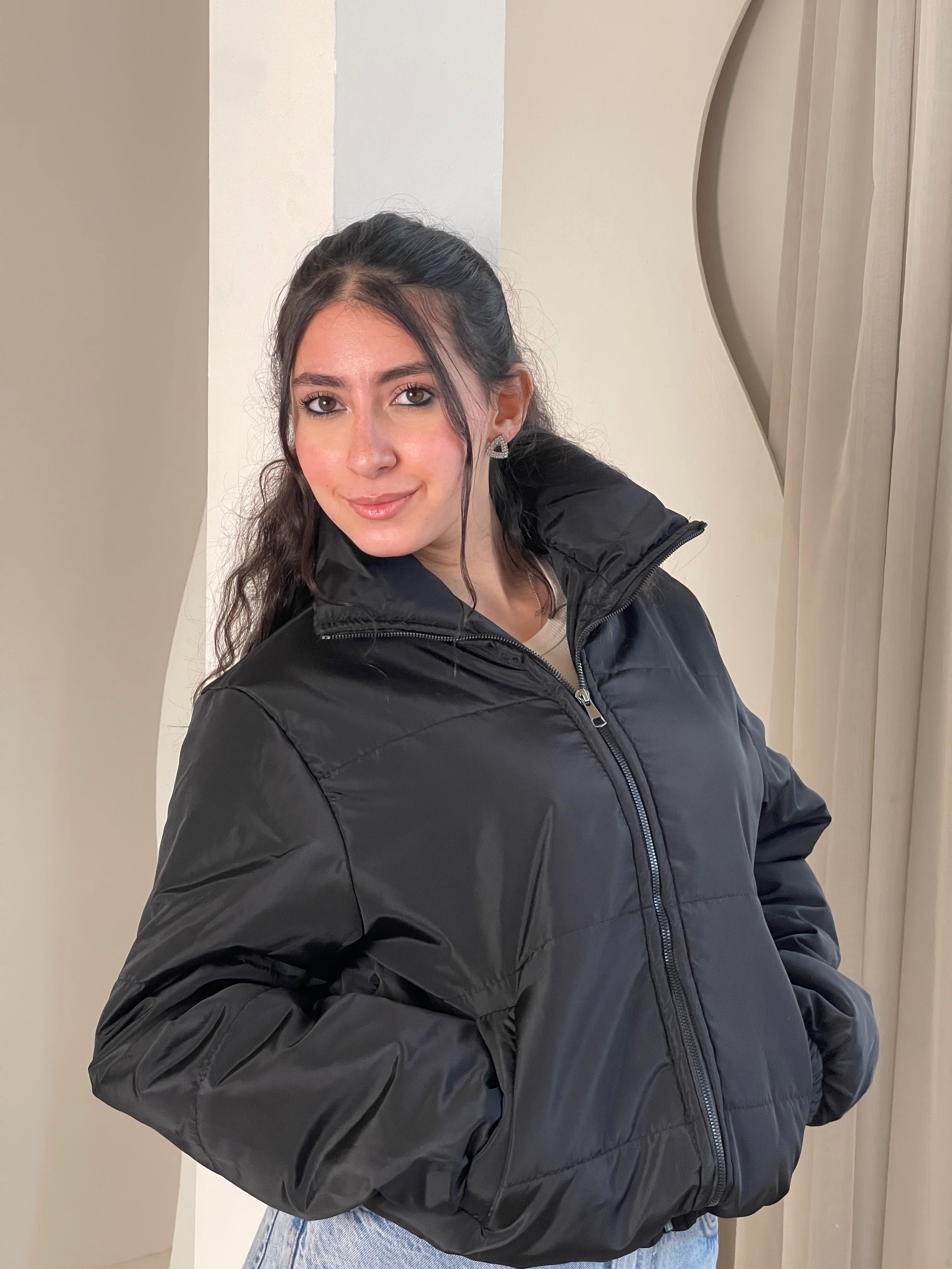 Cropped Puffer Jacket