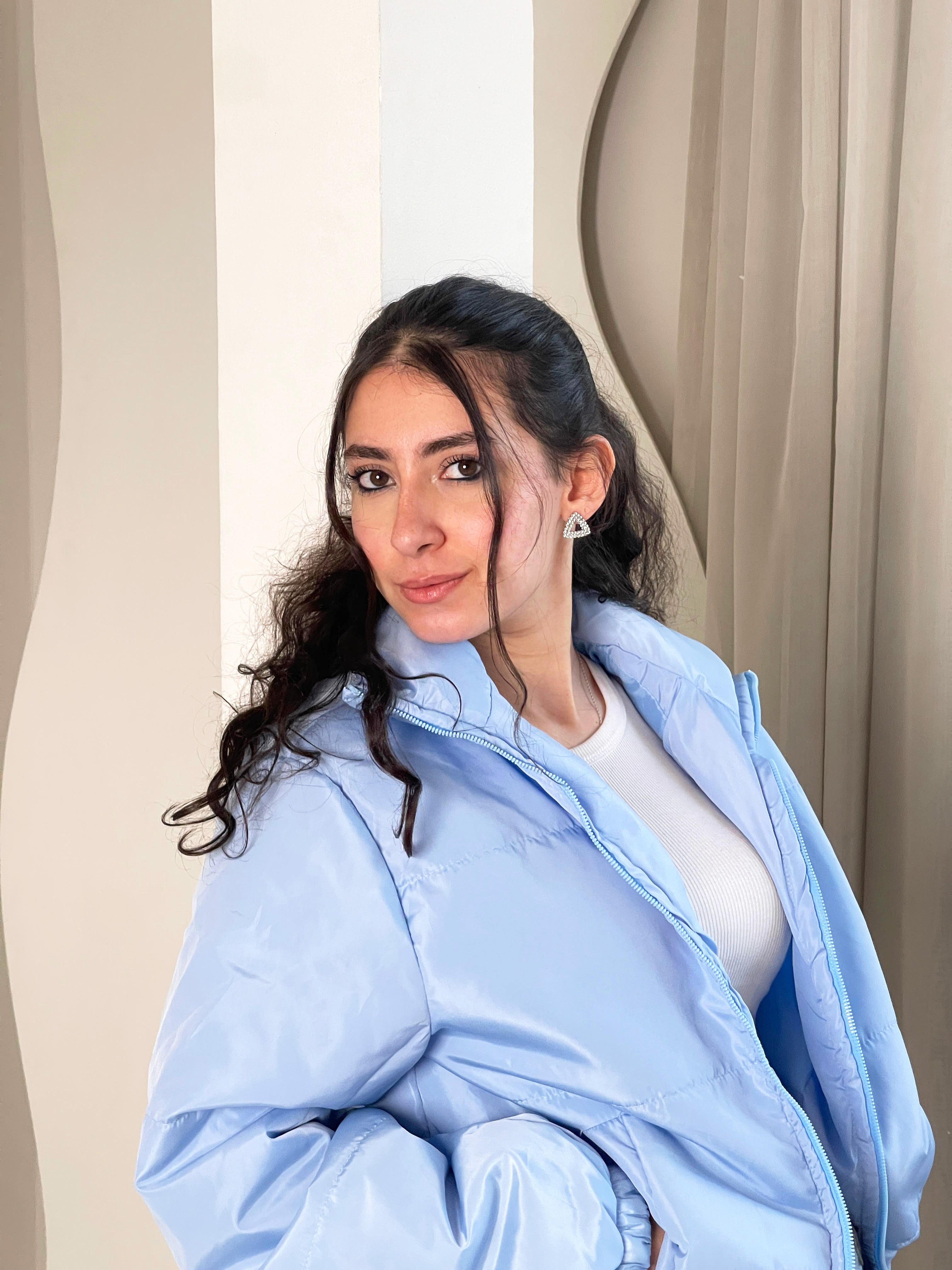 Cropped Puffer Jacket