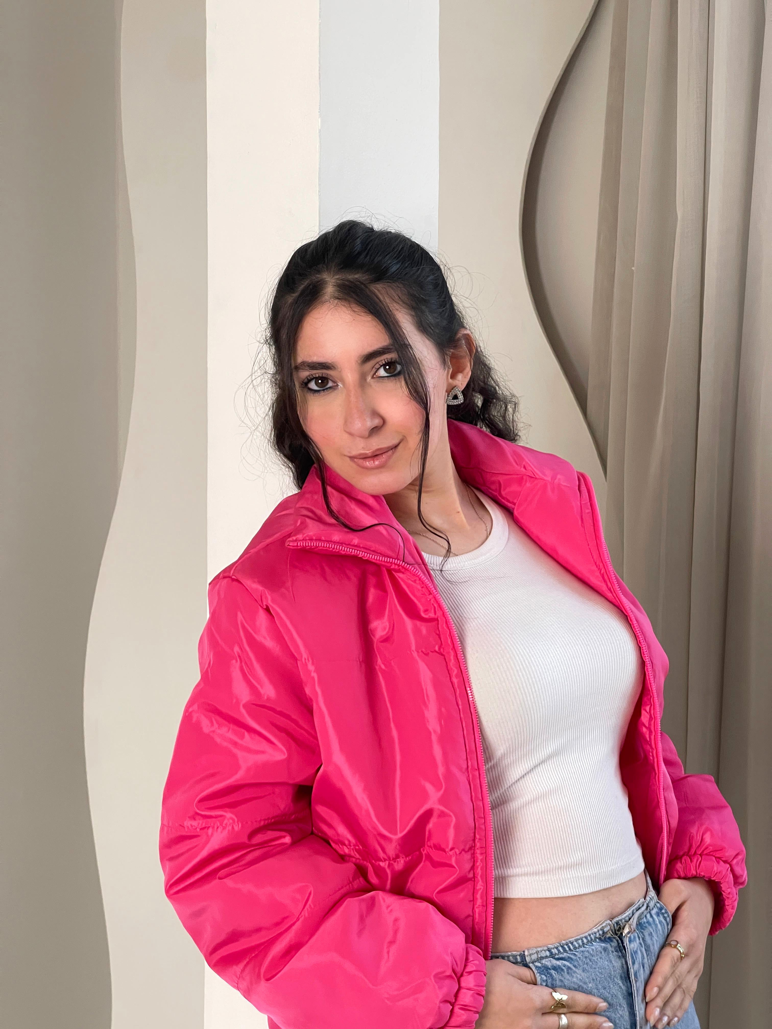 Cropped Puffer Jacket