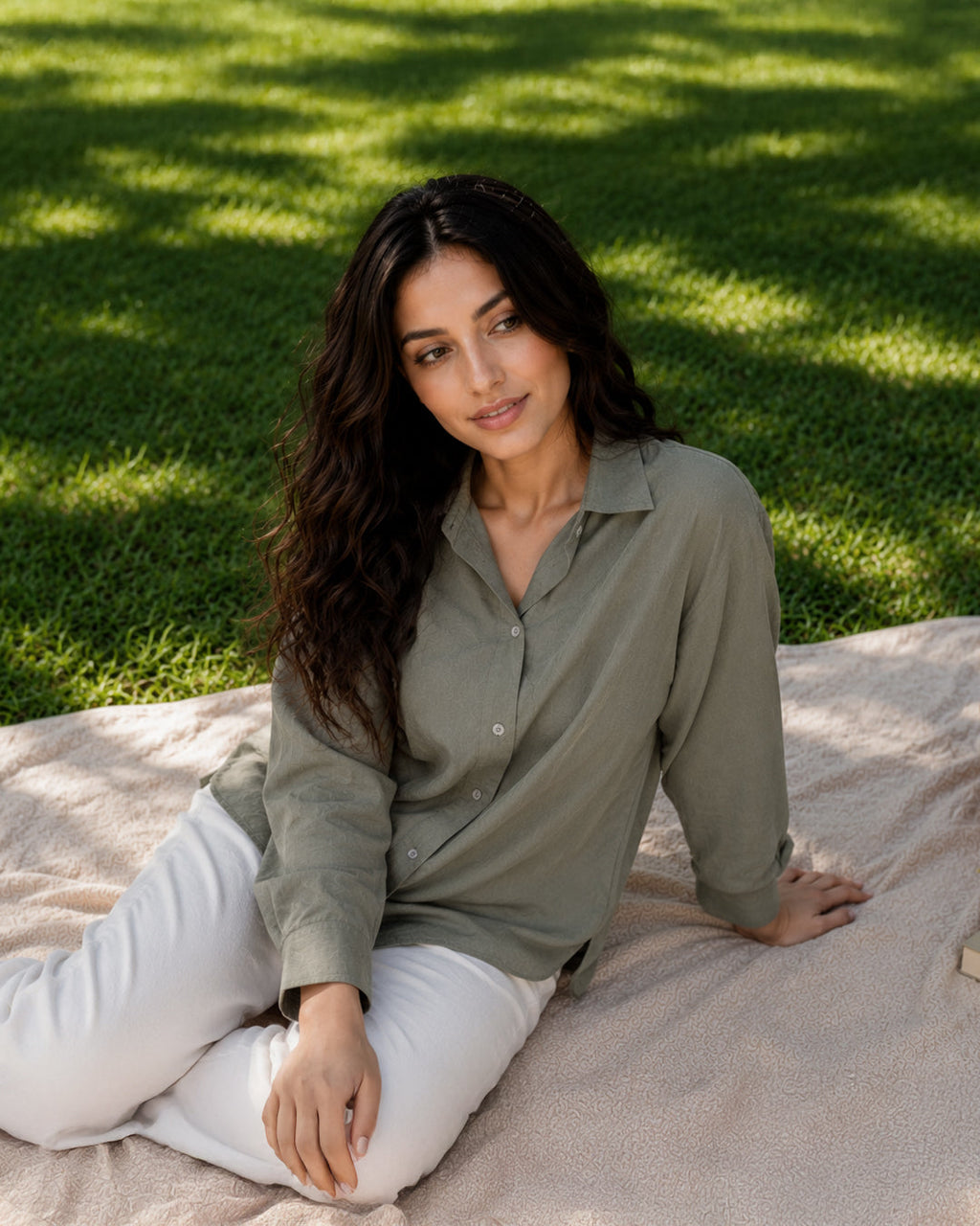Pure Midday Linen chemise