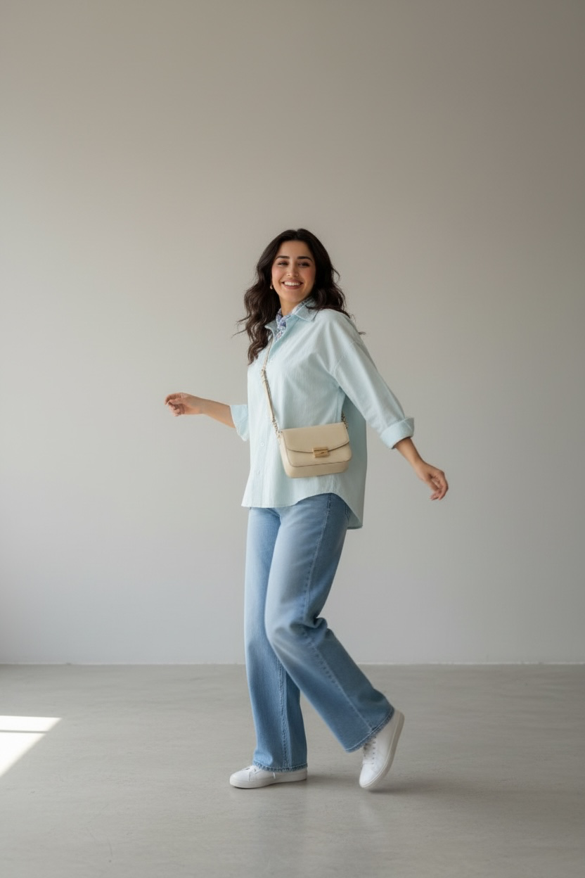 The maxi Linen chemise