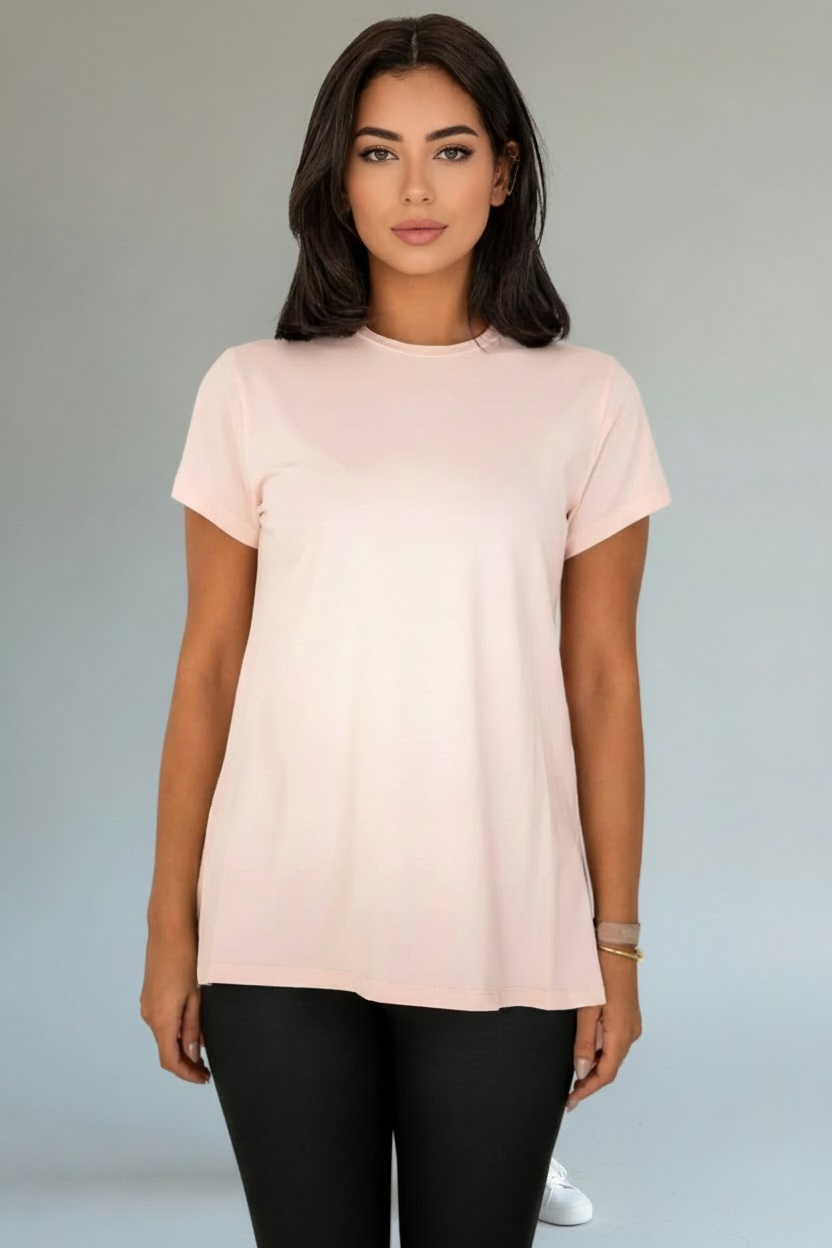 Half sleeve basic top