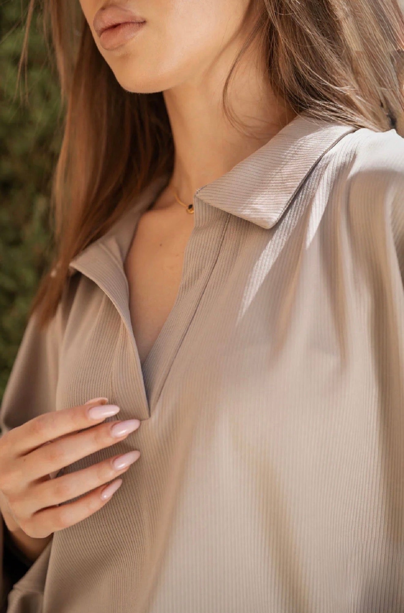 Oversized Polo athletic suit