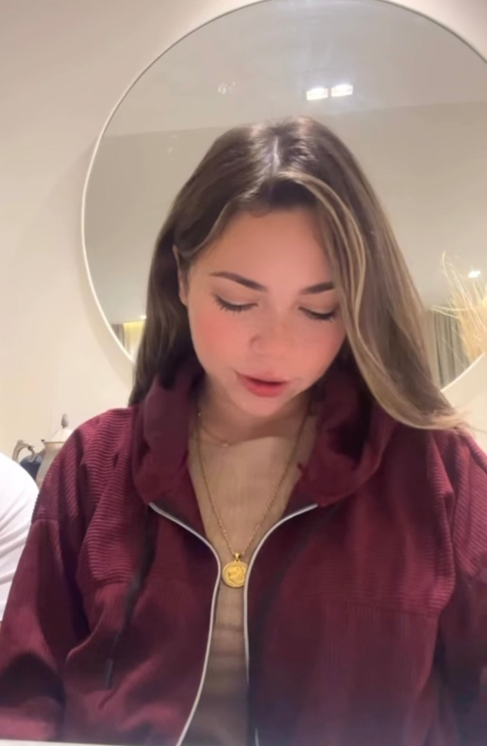 hooded zip-up jacket