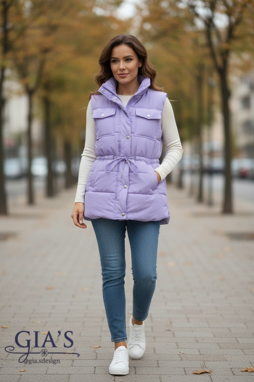 Puffer vest sleeveless